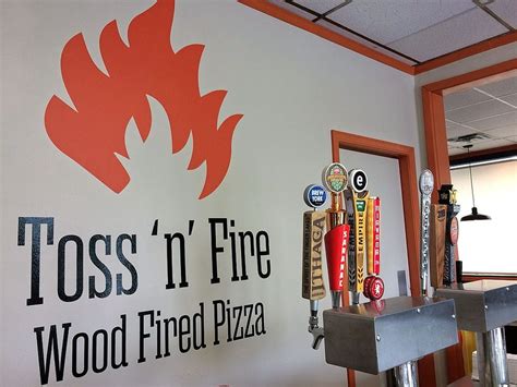 Toss n fire - NEW! Toss 'n' Fire Wood-Fired Pizza in North Syracuse opened today with a larger menu, a dining room and selections of beer and wine. The business started in the spring of 2015, with a mobile ...